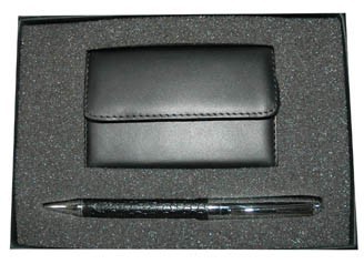 Ball Pen with Card Holder
