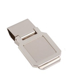 Square Metal Money Clip