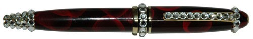 Crystal Mini Pen Marble Red