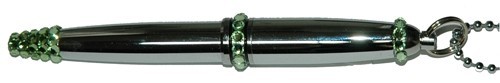 Mini Pen Green Crystal