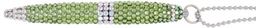 Green Swarovski Necklace Pen Crystal
