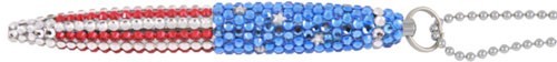 A flag Swarovski Necklace Pen Crystal