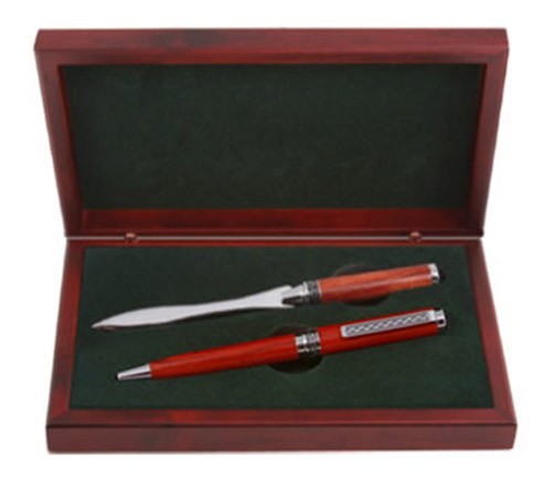 Wood Ball Pen & Letter Opener
