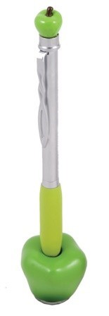Green Apple Pen with Stand