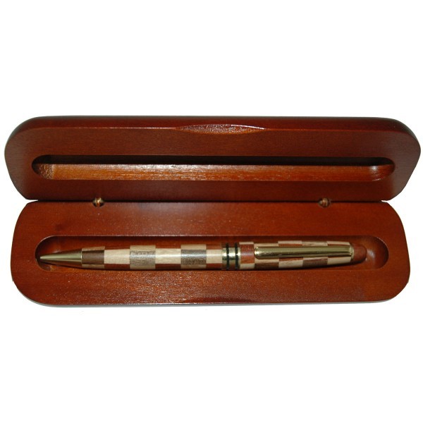 Dark Wood Pen & Box