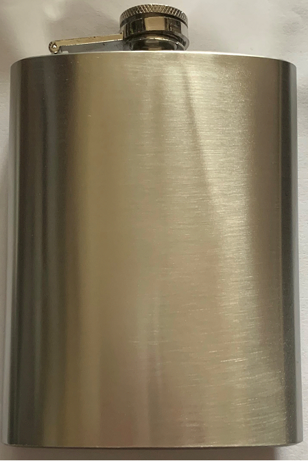 8 Oz Double Walled Stainless Steel Flask