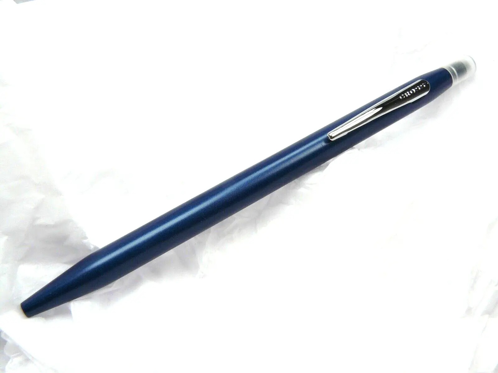 Cross Click Ballpoint Pen in Navy Blue