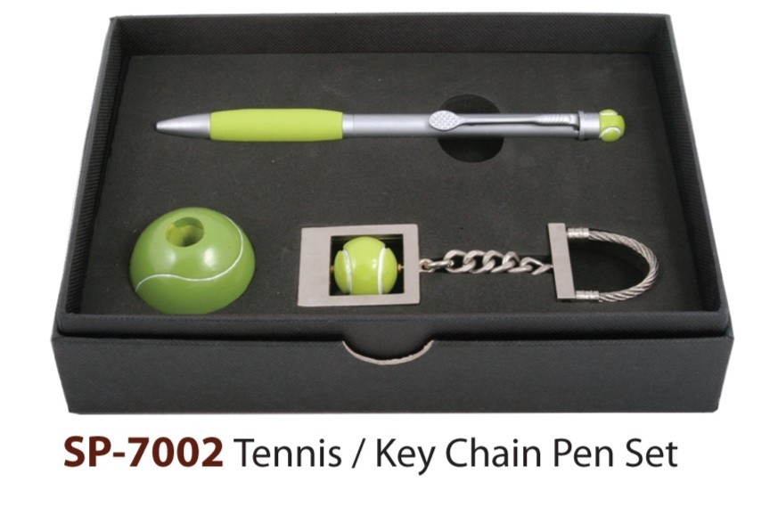 Sp-7002 Tennis Pen With Stand And Chain