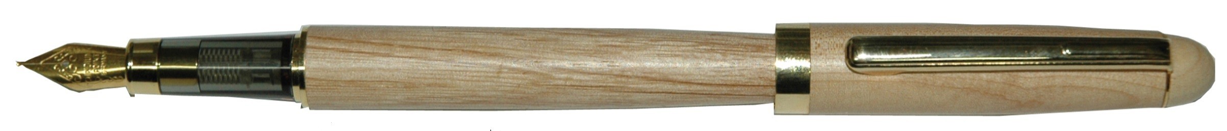 Wood Fountain Pen - Maple Wood